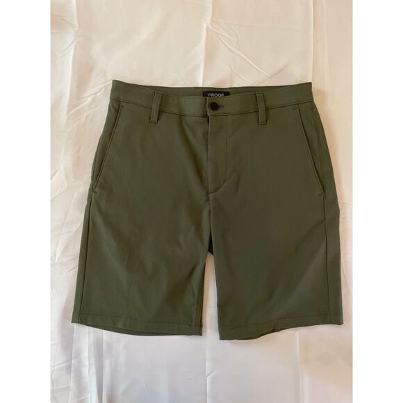 Huckberry Proof Nomad Short - Green, 31 Waist, 9" Inseam - Picture 1 of 3
